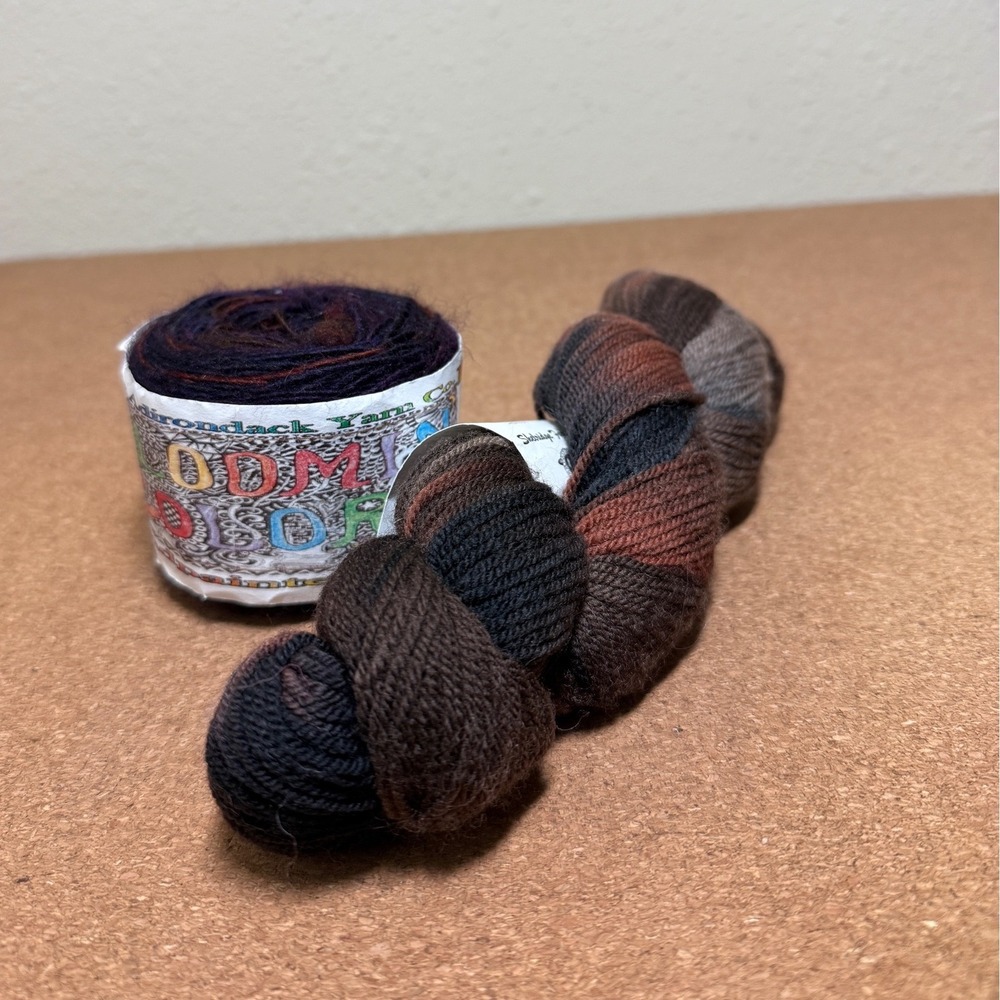 DESTASH: Shelridge Farms & The Great Adirondack Lot of 2 Hand Dyed